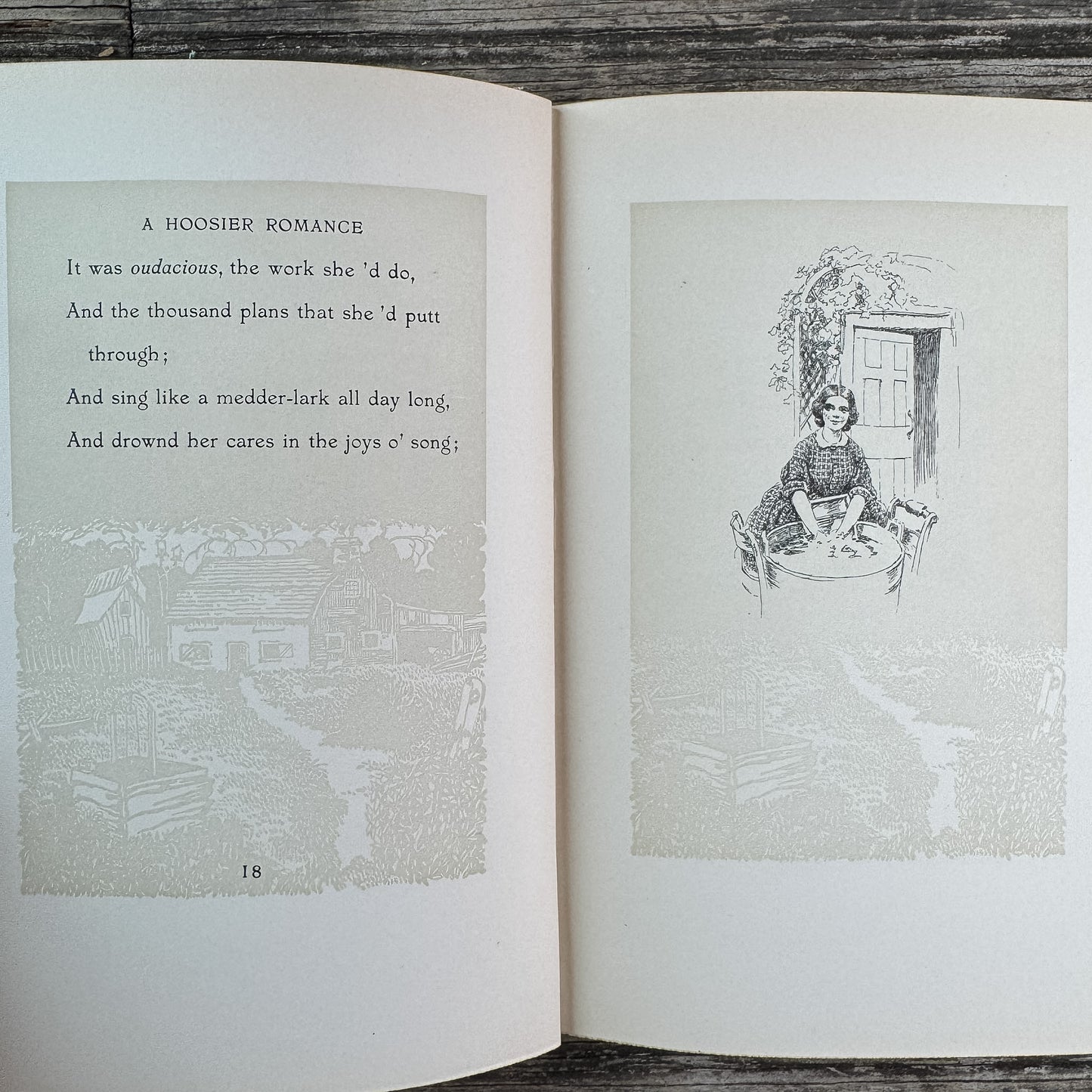 A Hoosier Romance, Squire Hawkins's Story, James Whitcomb Riley, 1910