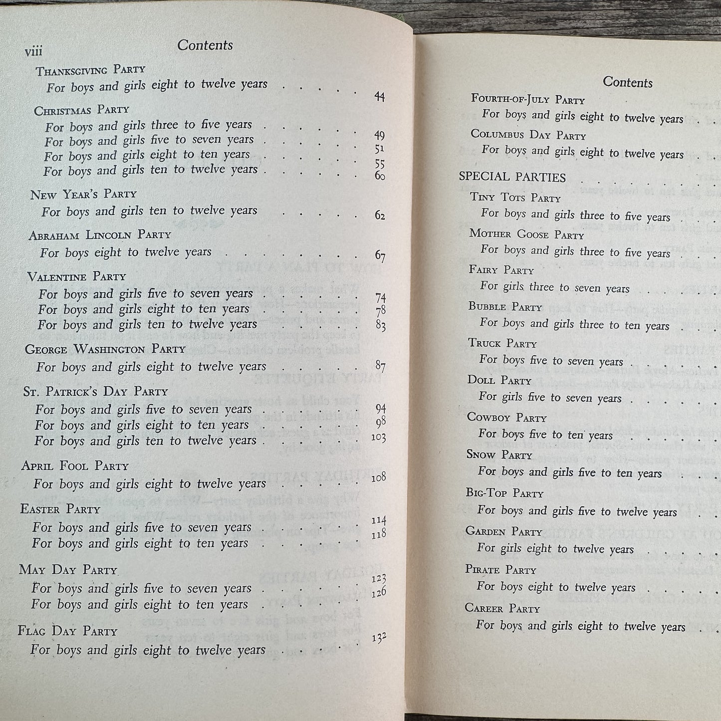 The Complete Book of Children's Parties, Florence Hamsher, 1949