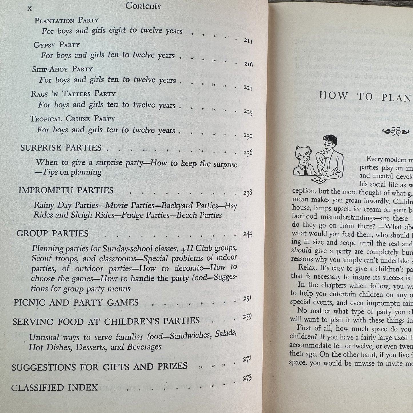 The Complete Book of Children's Parties, Florence Hamsher, 1949
