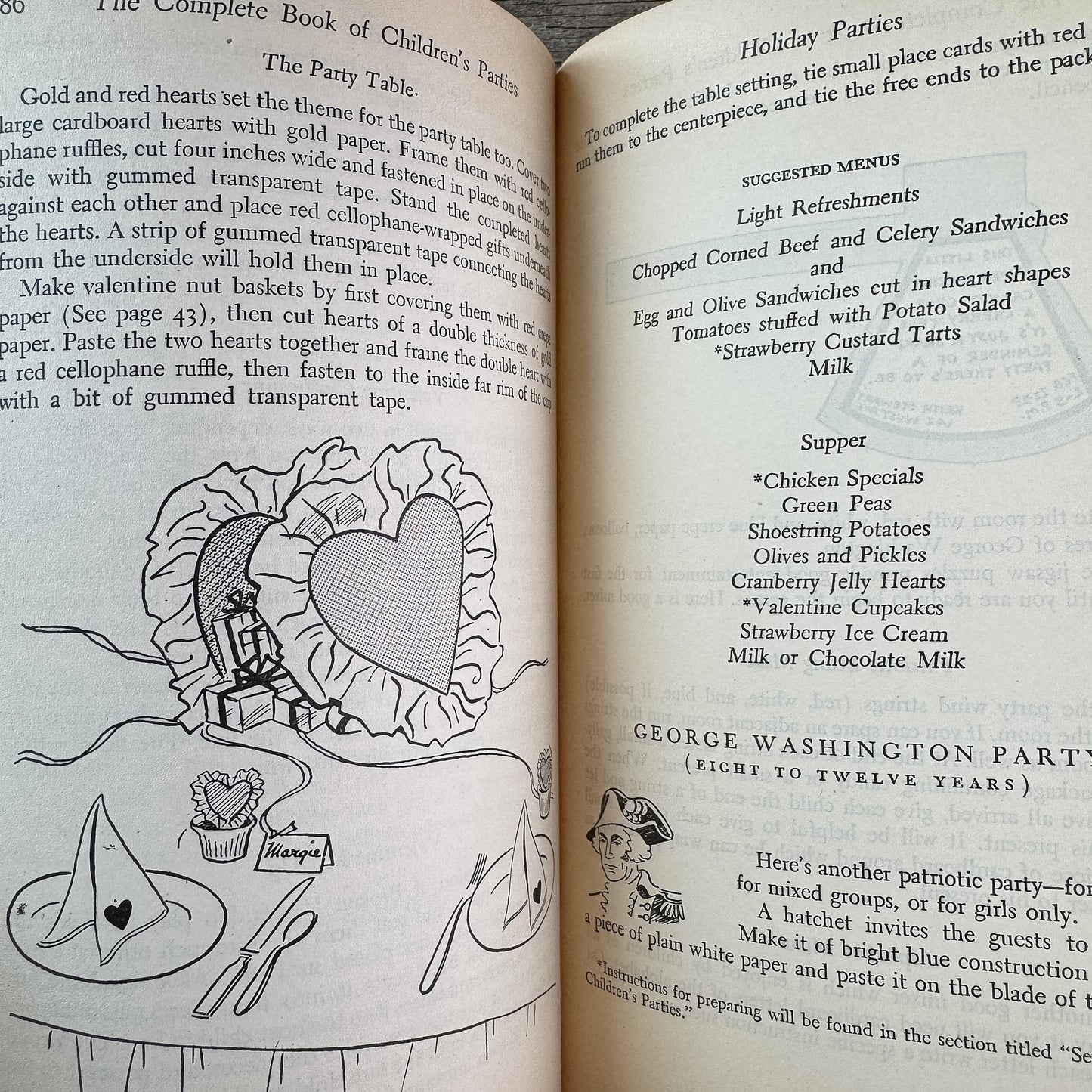 The Complete Book of Children's Parties, Florence Hamsher, 1949
