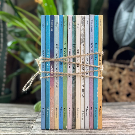 Set of 14 Raintree Illustrated Classics for Kids, 1981