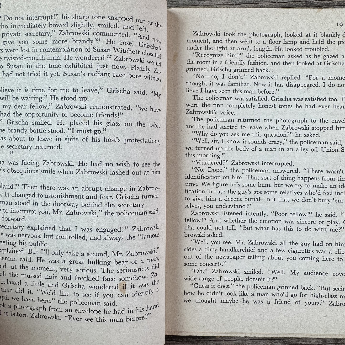The Man Who Asked Why, Jessica Ryan, 1945