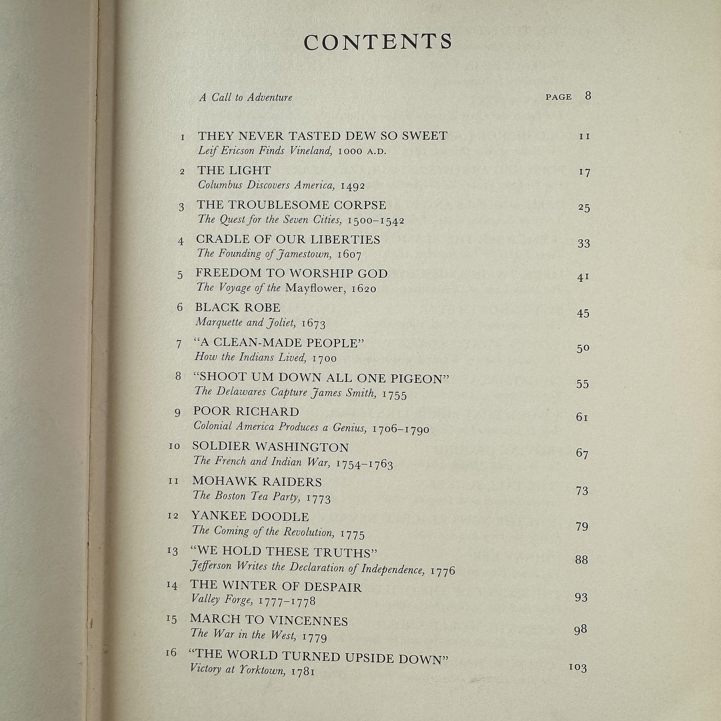 The Rainbow Book of American History, Earl Schenck Miers, 1955, World Publishing Company, First Edition