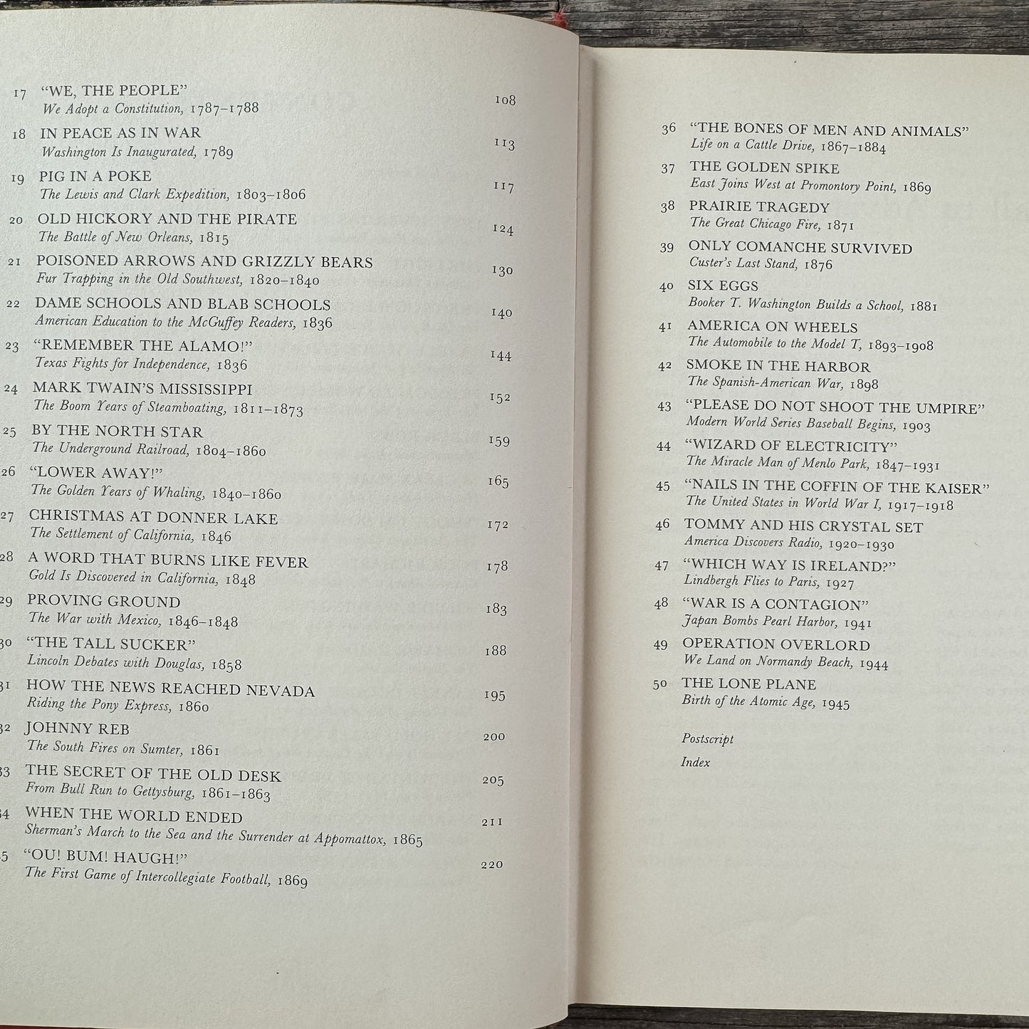The Rainbow Book of American History, Earl Schenck Miers, 1955, World Publishing Company, First Edition