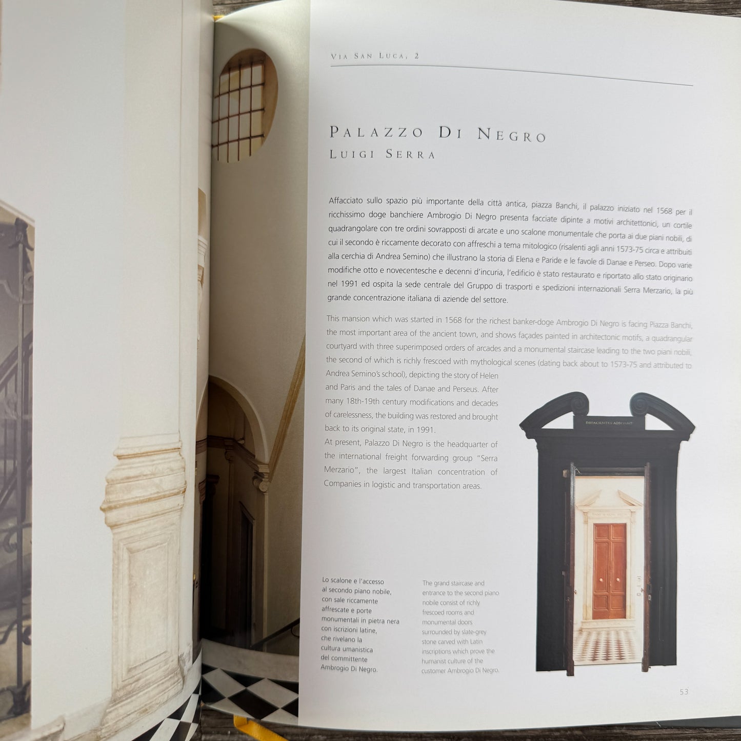 Curtains Up on Genoa: Genova Apre le Quinte, Luciano Leonotti, 1999, Tormena Editore