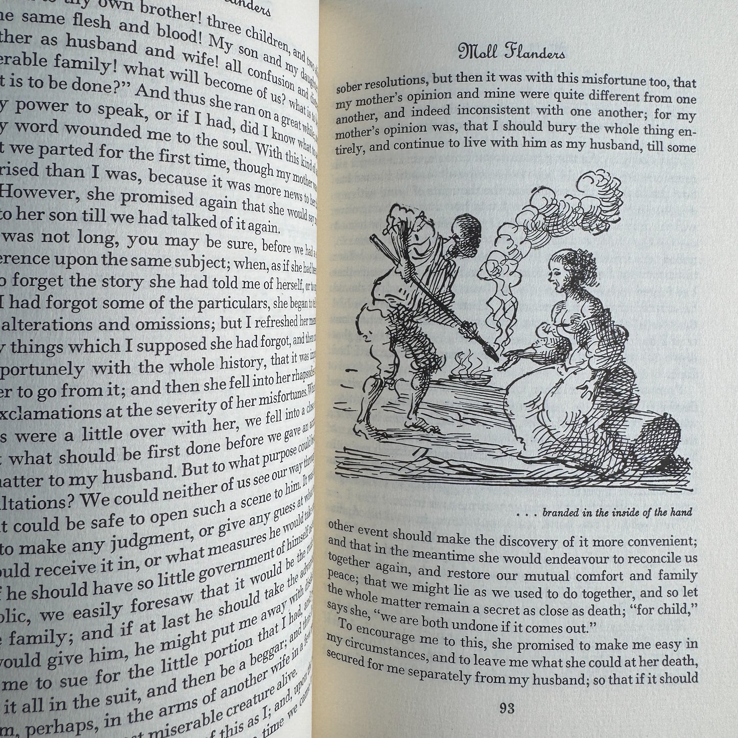 The Diary of Moll Flanders, Daniel Defoe, 1970 Heritage Press Edition