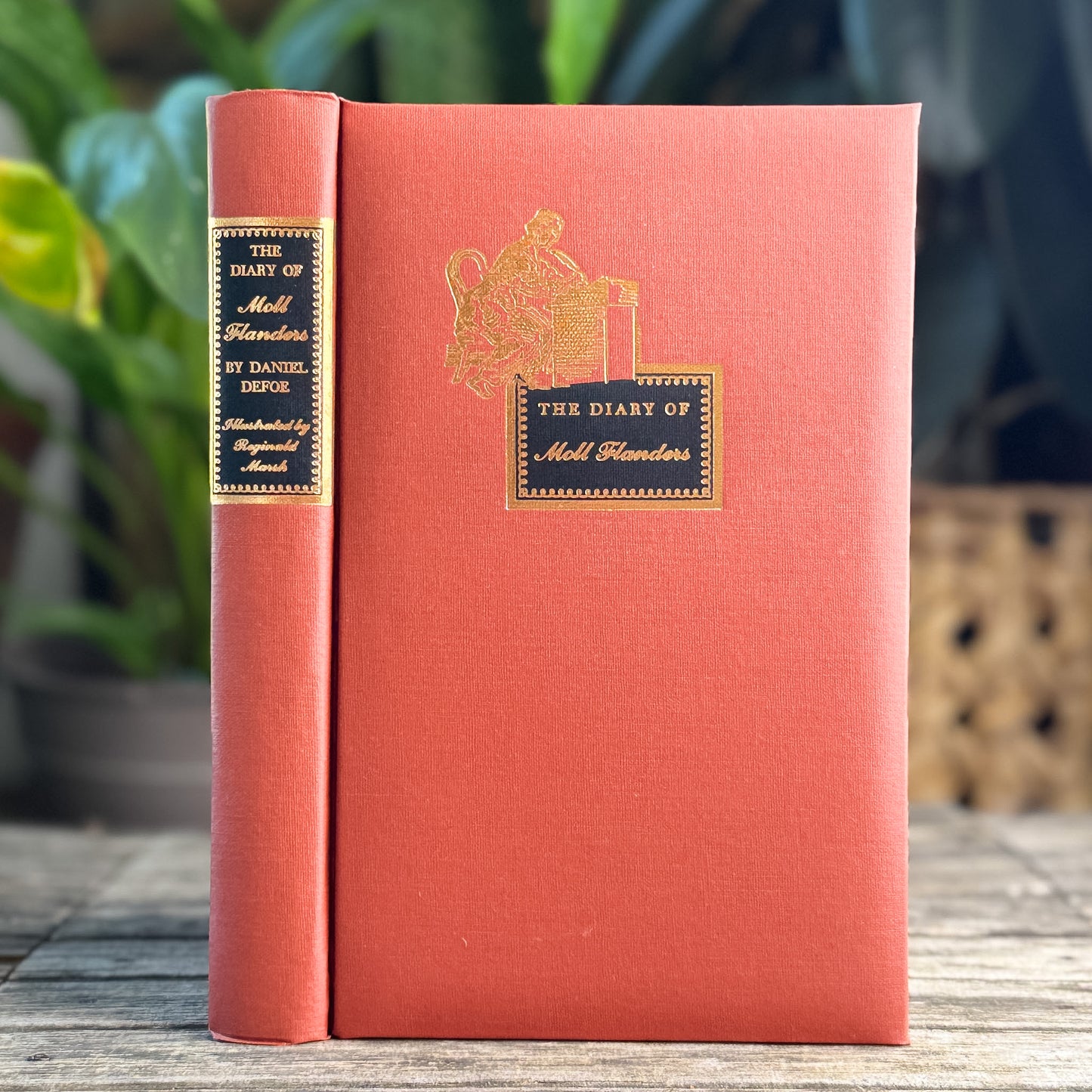 The Diary of Moll Flanders, Daniel Defoe, 1970 Heritage Press Edition