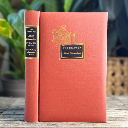 The Diary of Moll Flanders, Daniel Defoe, 1970 Heritage Press Edition