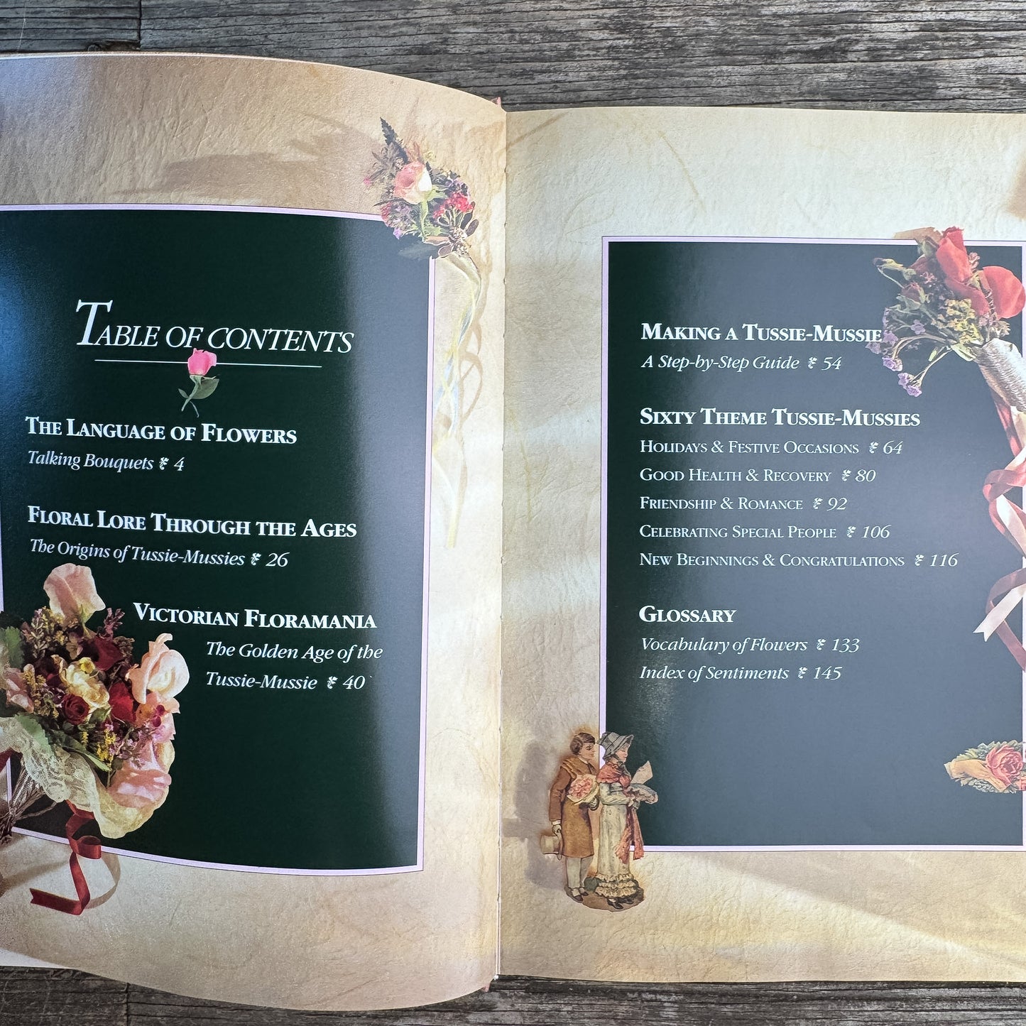 Tussie-Mussies: The Victorian Art of Expressing Yourself in the Language of Flowers, Signed, 1993