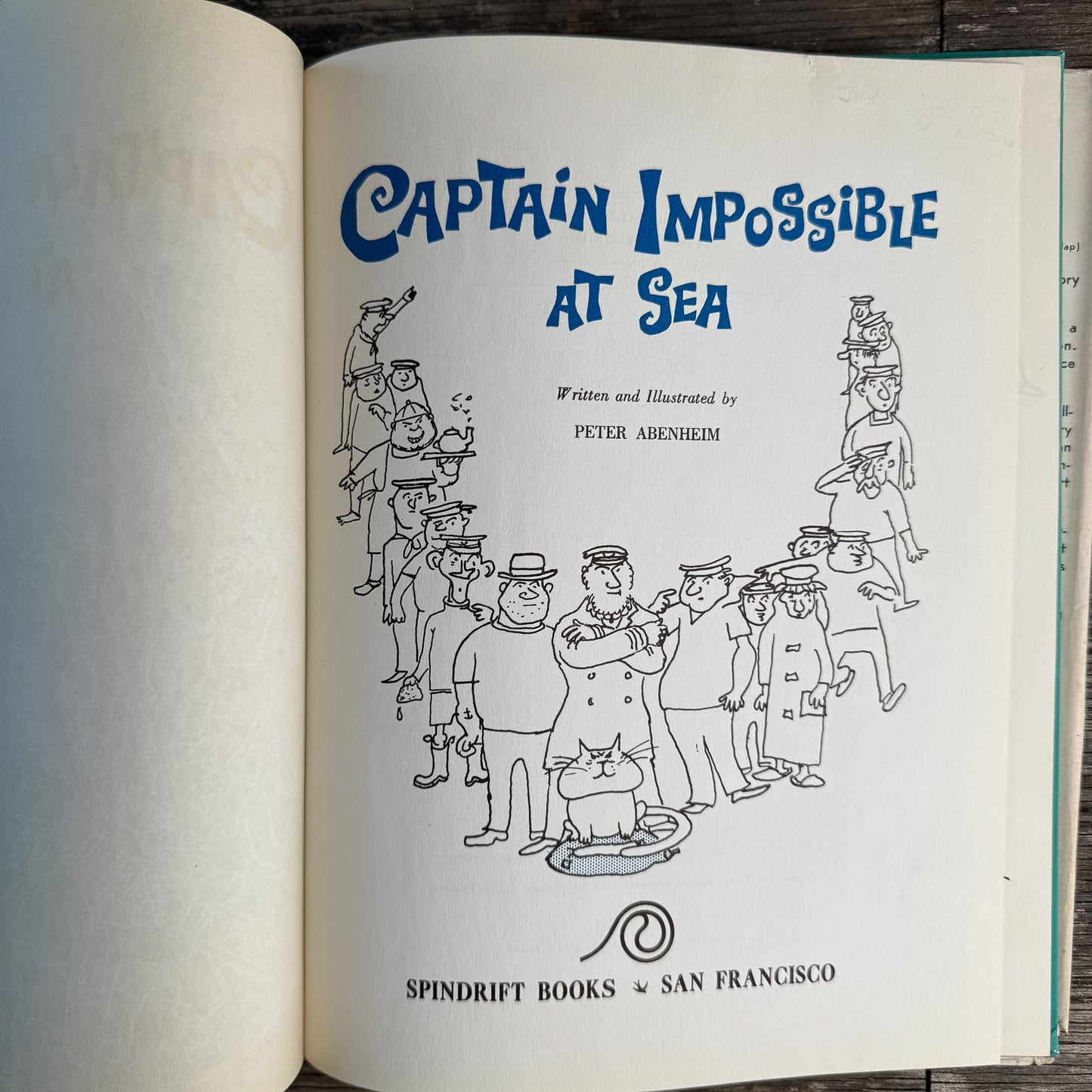 Captain Impossible at Sea, Peter Abenheim, 1959