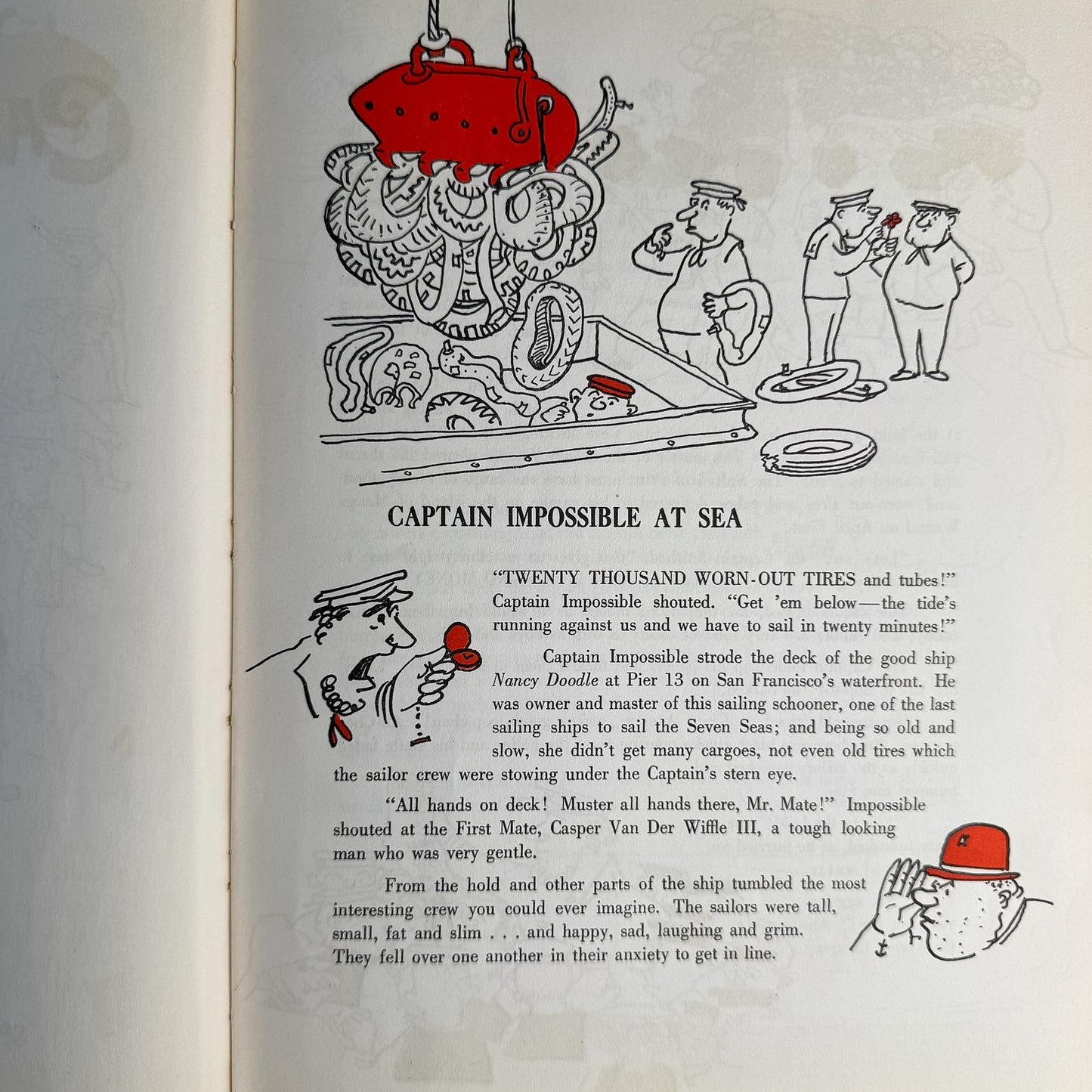 Captain Impossible at Sea, Peter Abenheim, 1959