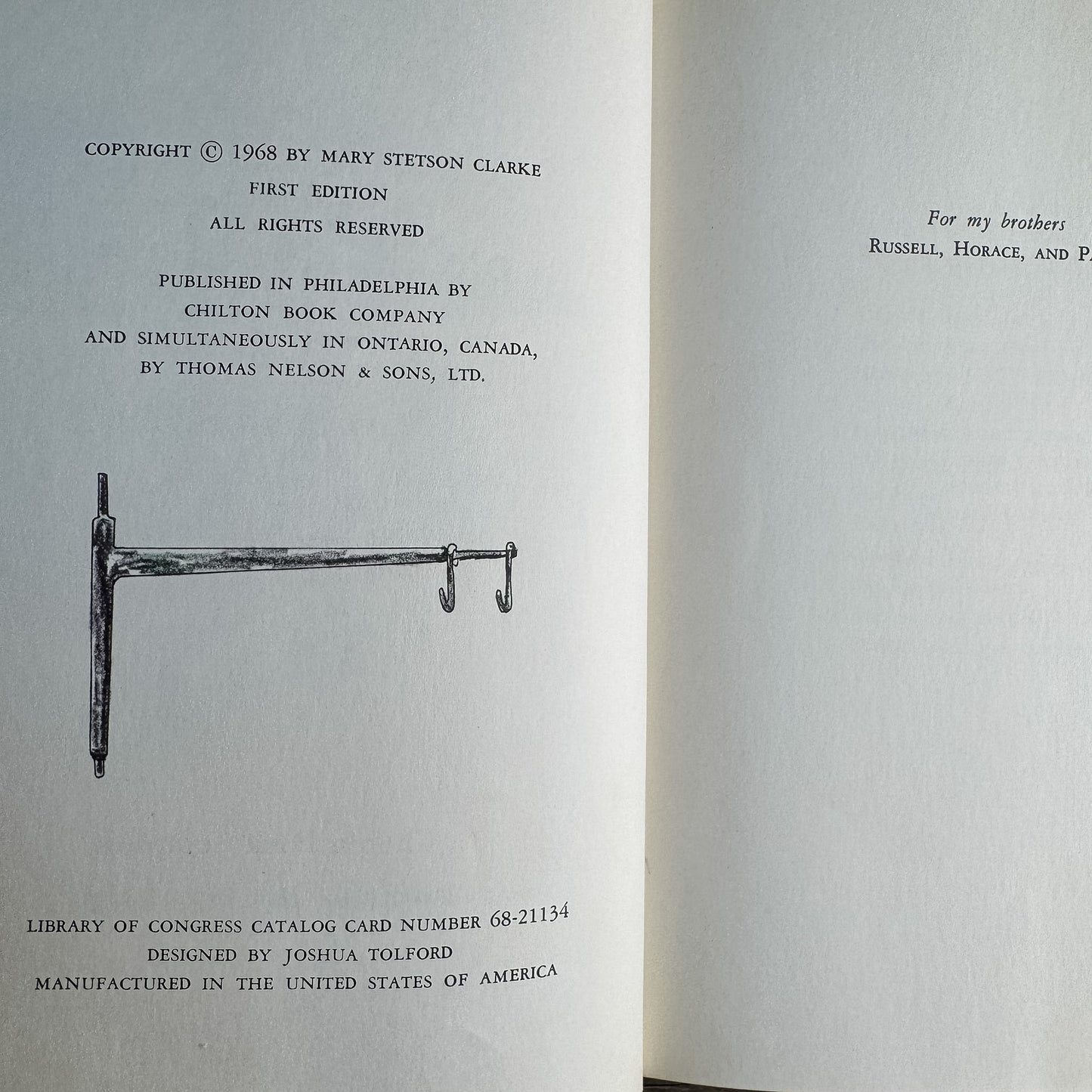 Pioneer Iron Works, Mary Stetson Clarke, 1968 First Edition