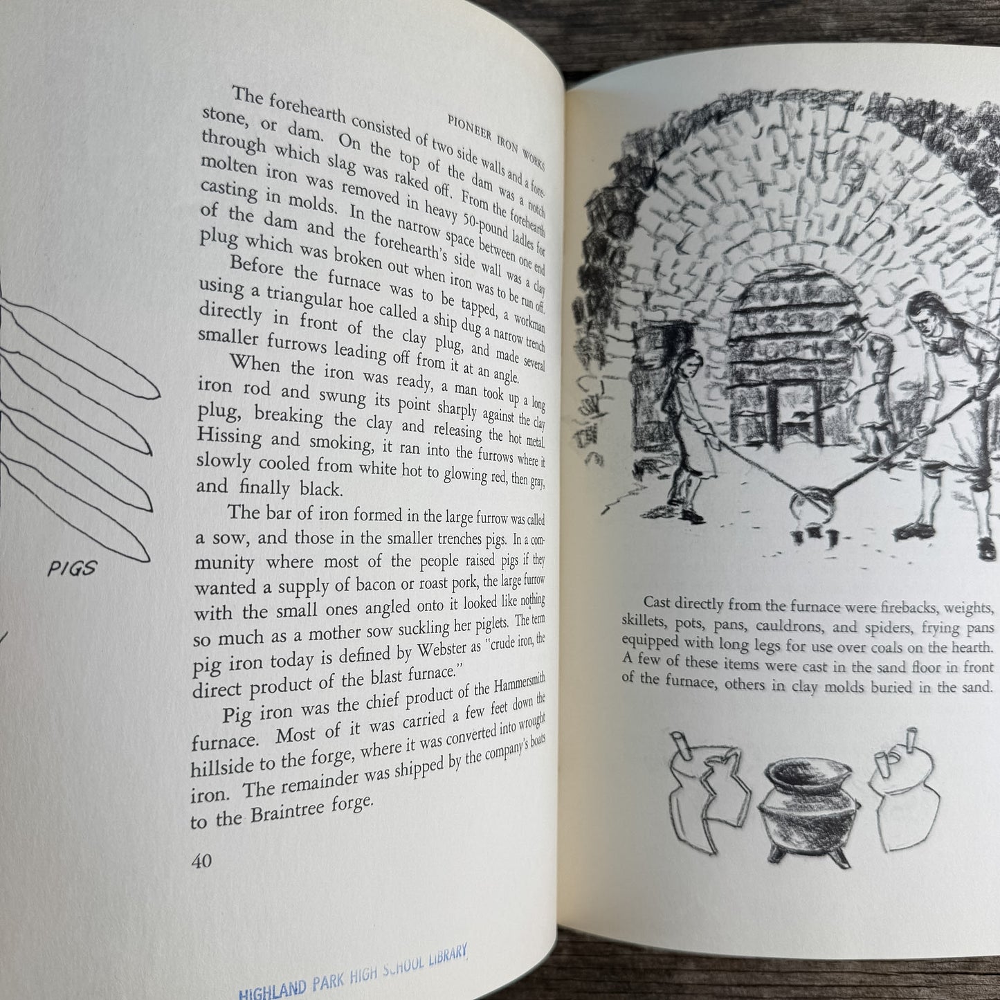 Pioneer Iron Works, Mary Stetson Clarke, 1968 First Edition