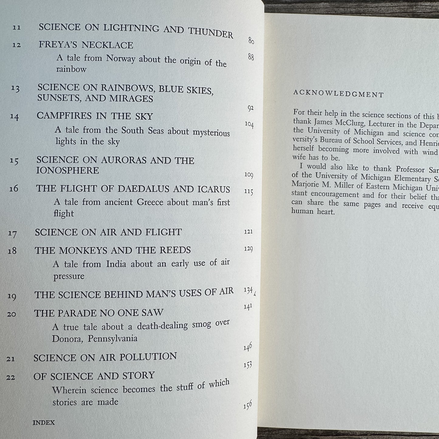 Air in Fact and Fancy, Alfred Slote, 1968
