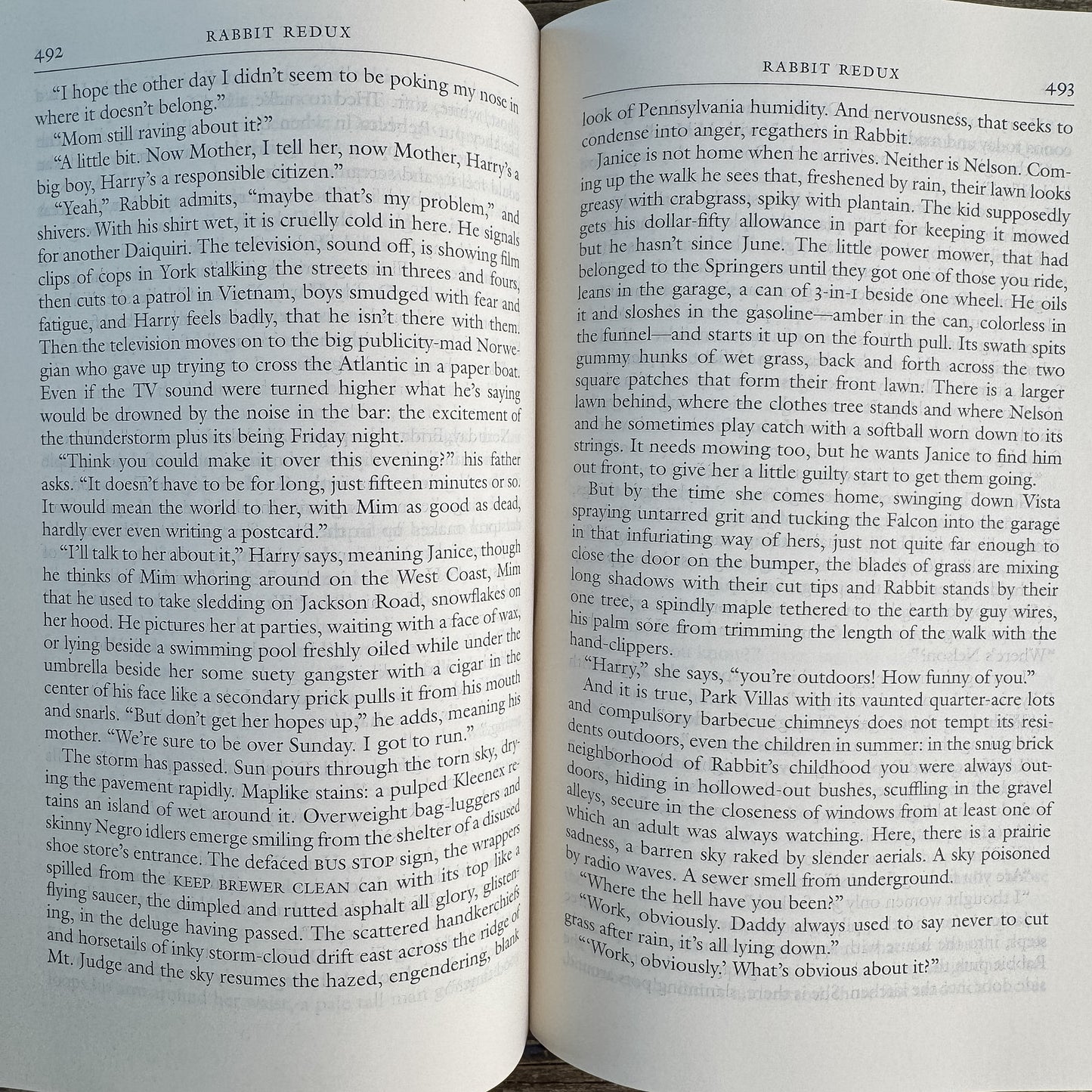 John Updike: Novels 1968–1975, Library of America, First Printing 2020