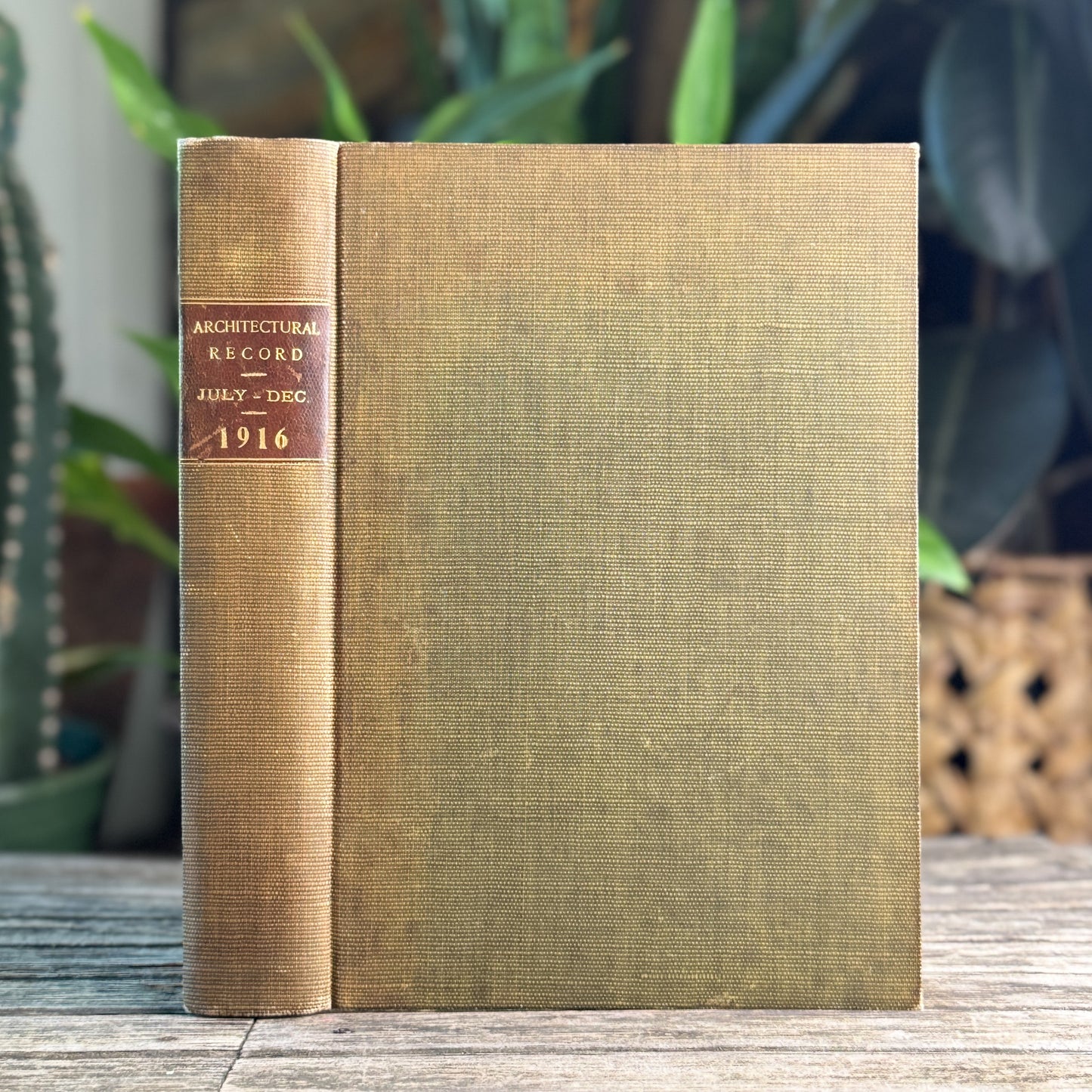 The Architectural Record, July–December 1916, Volume XL