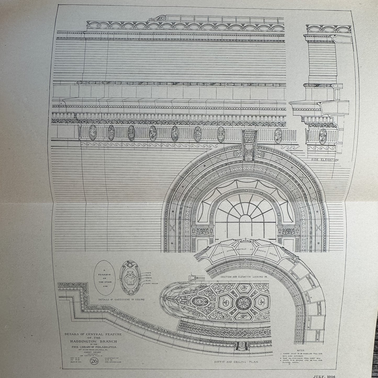 The Architectural Record, July–December 1916, Volume XL