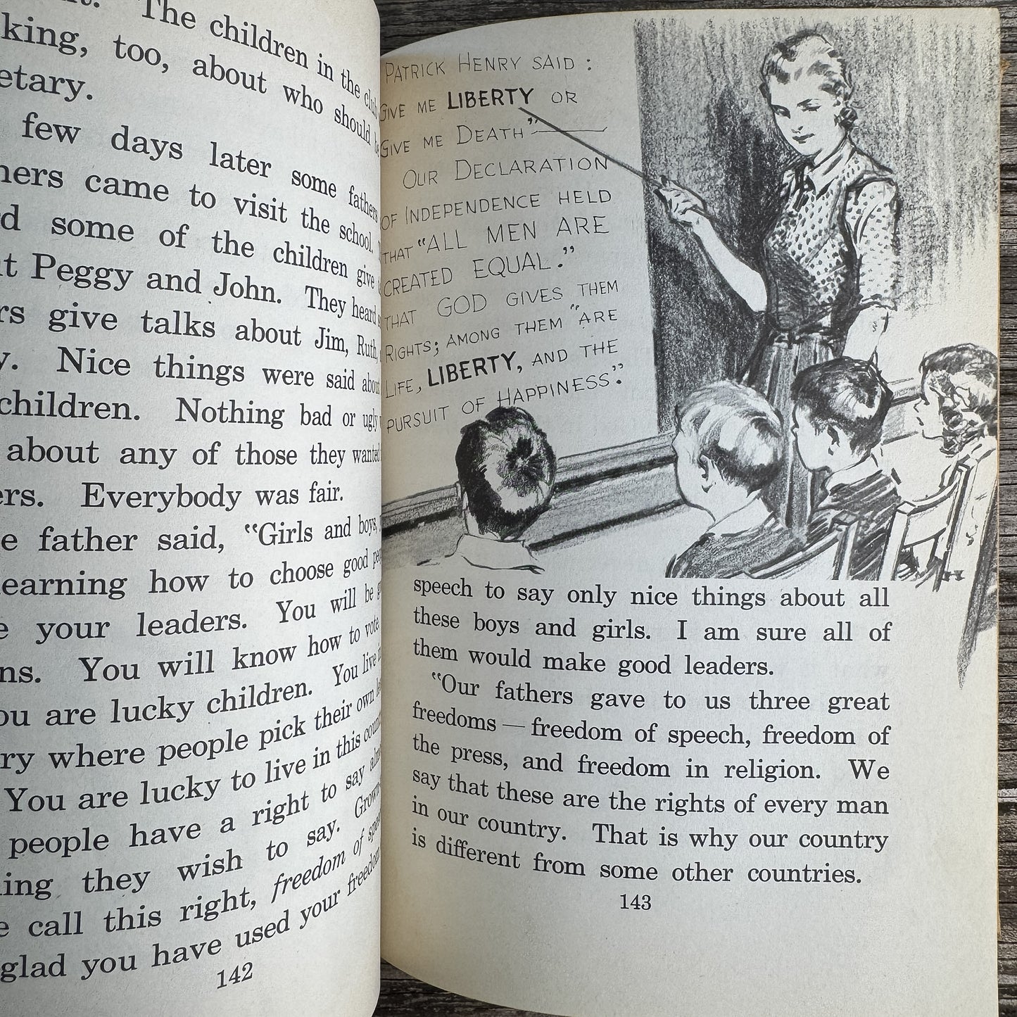 Your Land and Mine, Helen M. Brindl, 1940, Democracy Readers Series