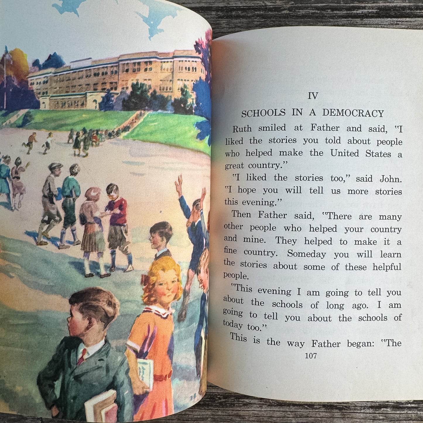 Your Land and Mine, Helen M. Brindl, 1940, Democracy Readers Series