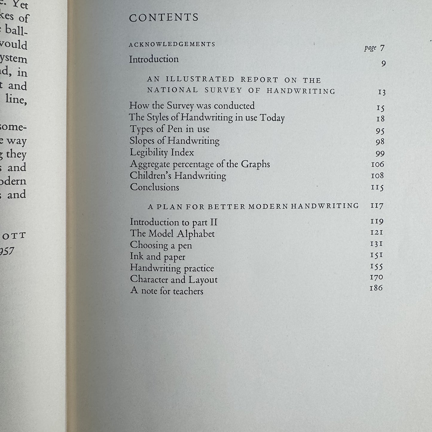 Handwriting: A National Survey, Reginald Piggott, 1958