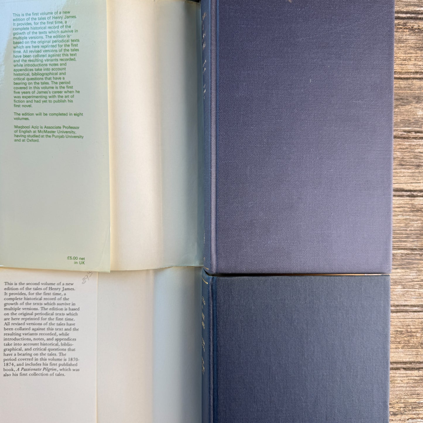 The Tales of Henry James, Volumes 1–2, Henry James, 1973
