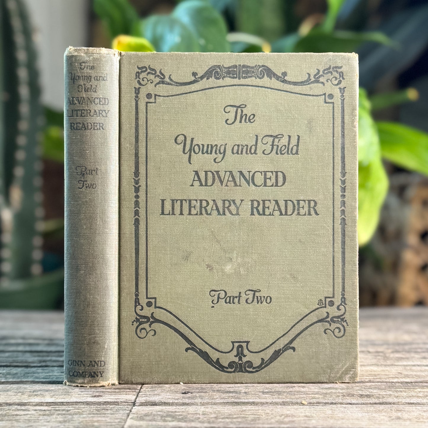 The Young and Field Advanced Literary Reader, Part Two, 1916 School Book