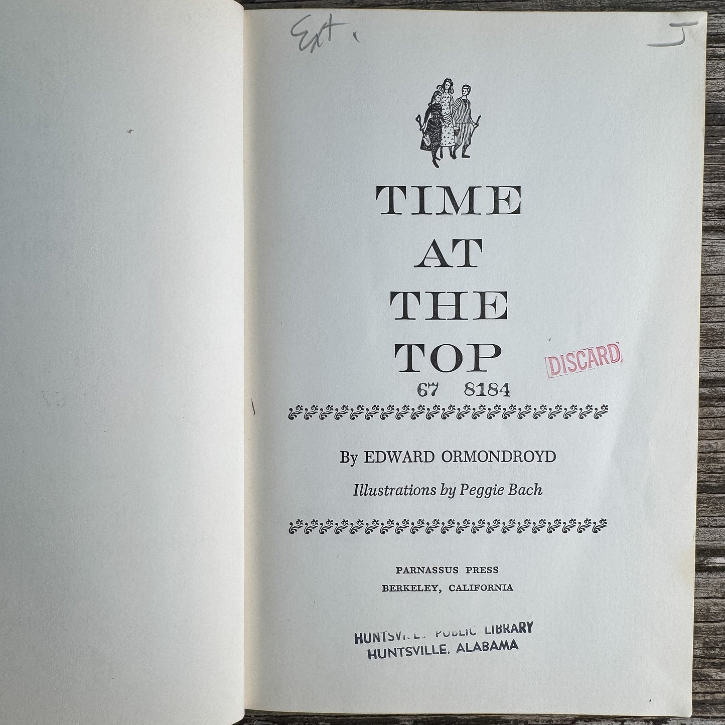 Time at the Top, Edward Ormondroyd, 1963
