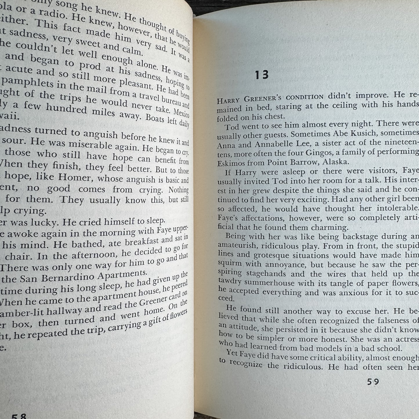 The Day of the Locust, Nathanael West, 1950