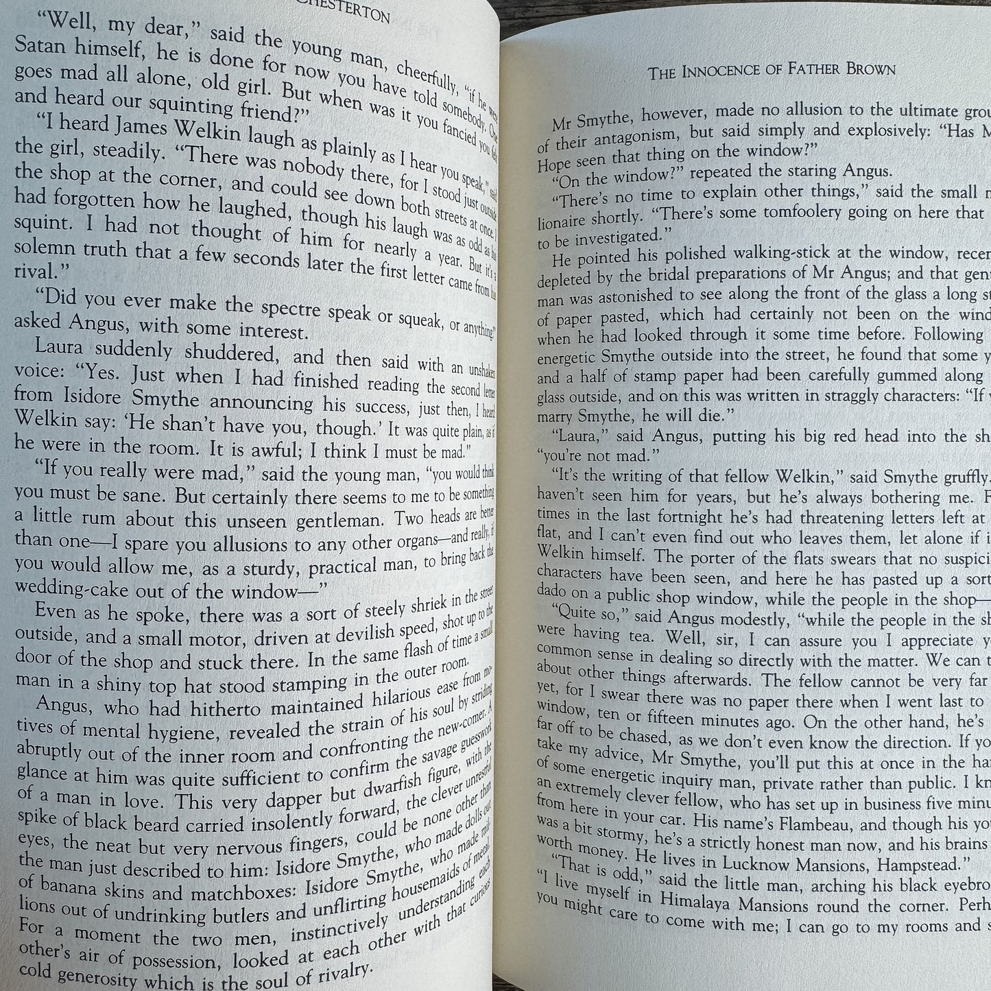 The Innocence of Father Brown, G.K. Chesterton, 1985, Collection of Mystery Classics