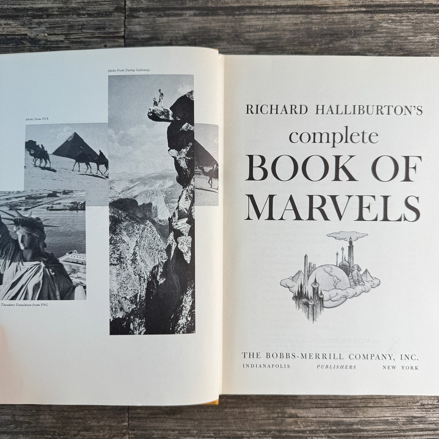 Richard Halliburton's Complete Book of Marvels, Richard Halliburton, 1960