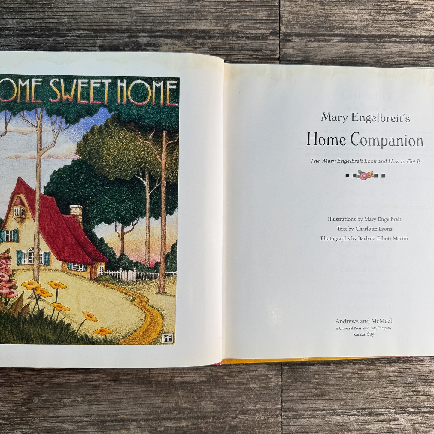 Mary Engelbreit Set: The Art and the Artist (1996), Home Companion (1994), Children's Companion (1997)