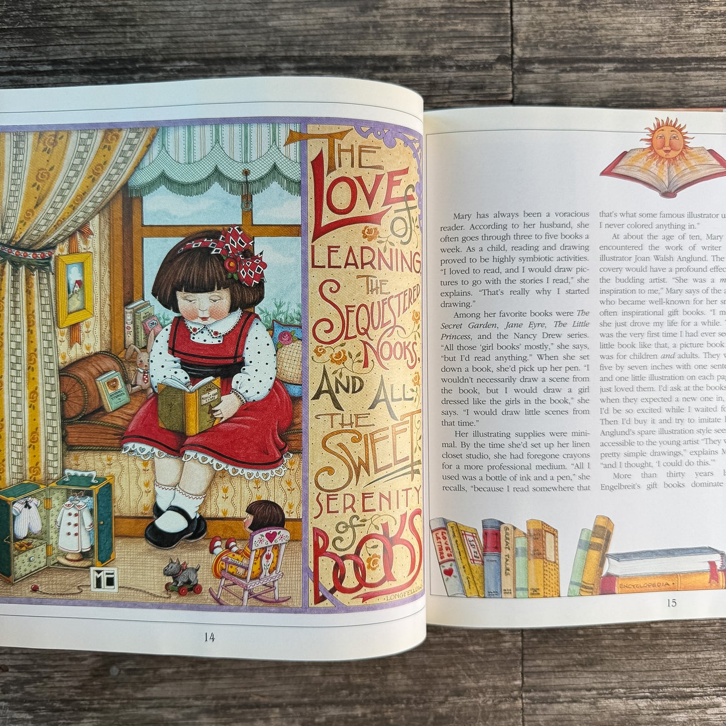 Mary Engelbreit Set: The Art and the Artist (1996), Home Companion (1994), Children's Companion (1997)