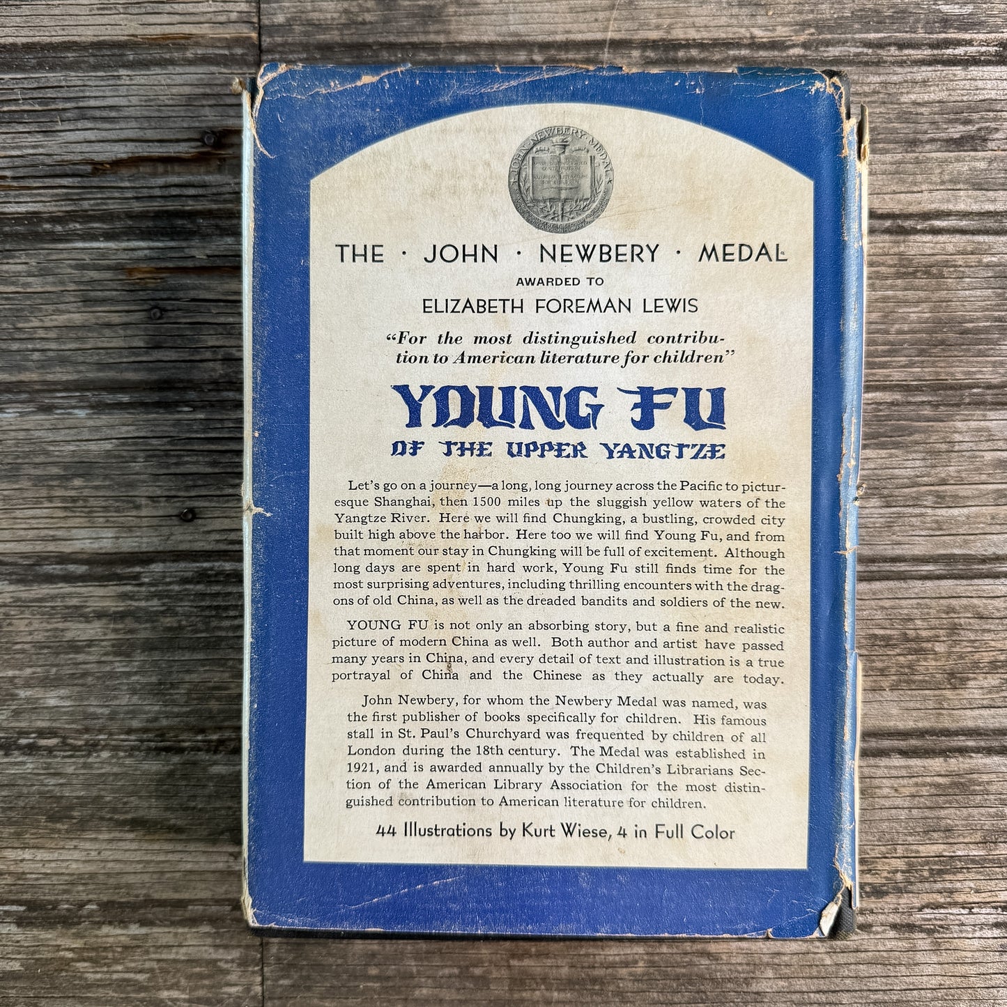 Young Fu of the Upper Yangtze, Elizabeth Foreman Lewis, 1932