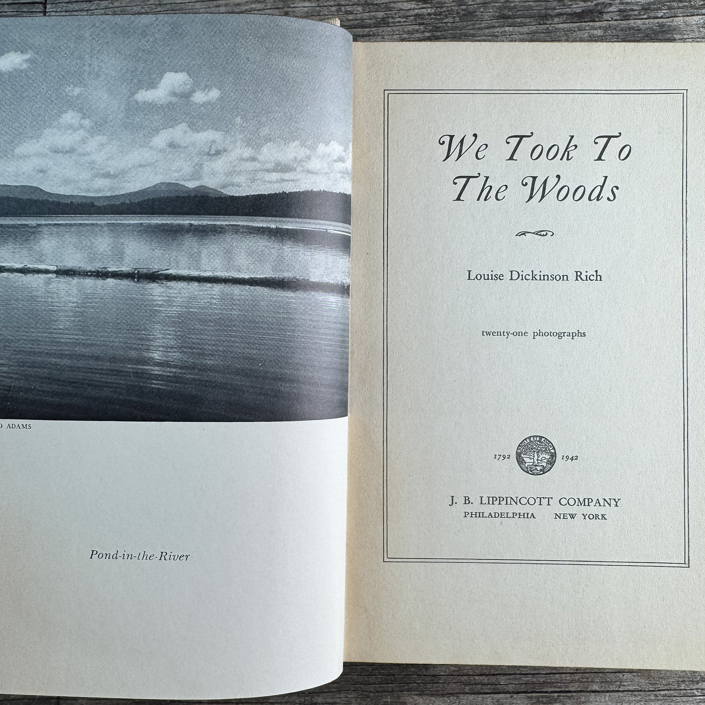 We Took to the Woods, Louise Dickinson Rich, 1942