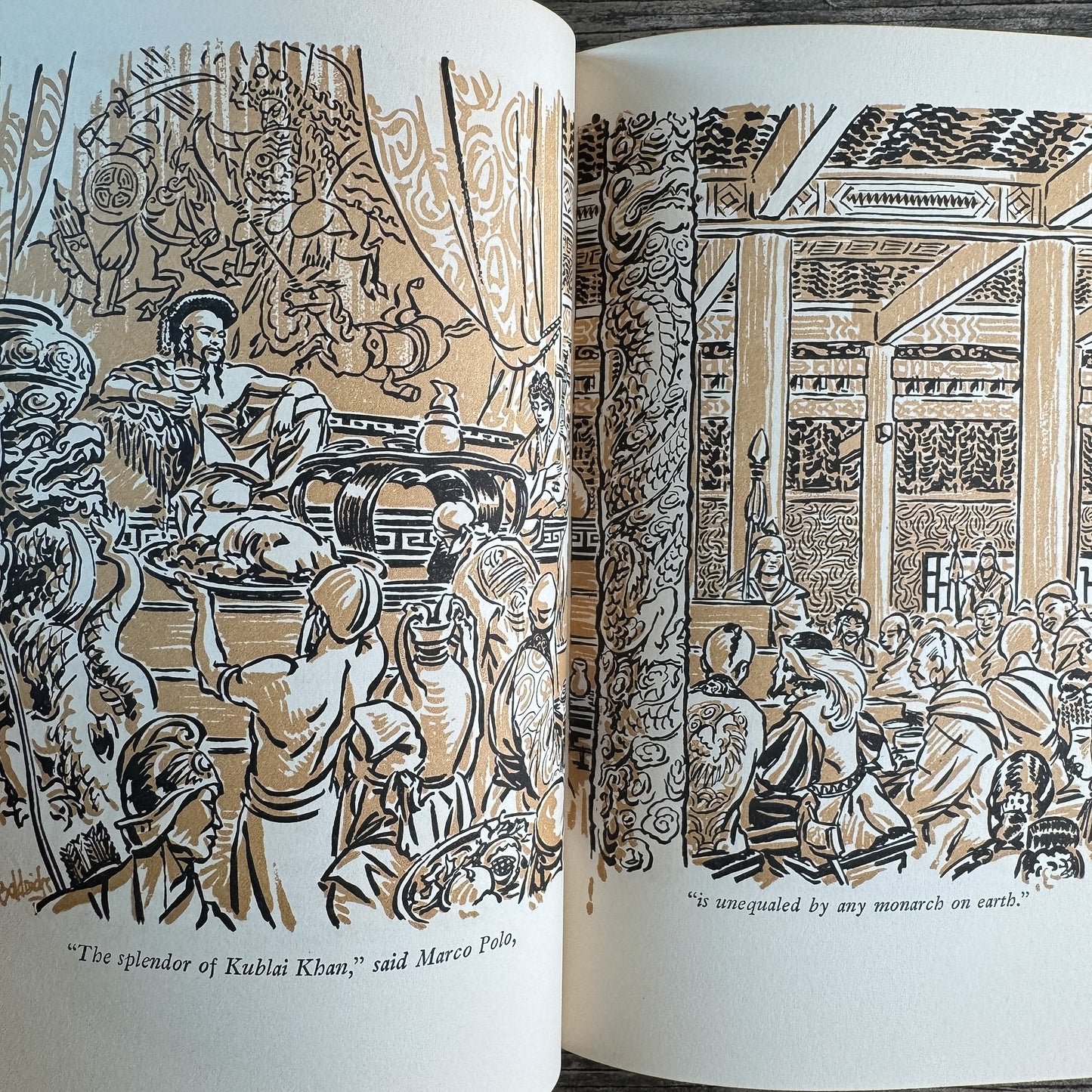 Adventures and Discoveries of Marco Polo, 1953, Landmark Books