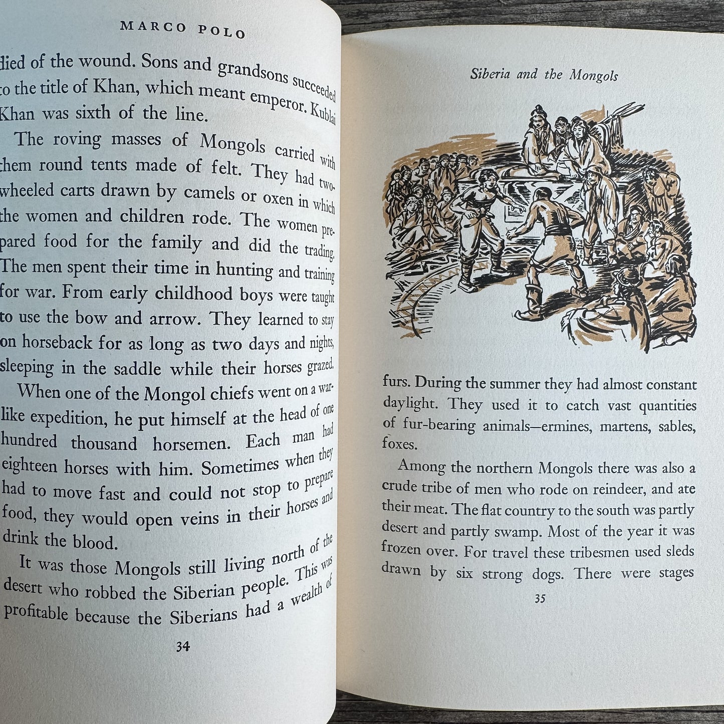 Adventures and Discoveries of Marco Polo, 1953, Landmark Books