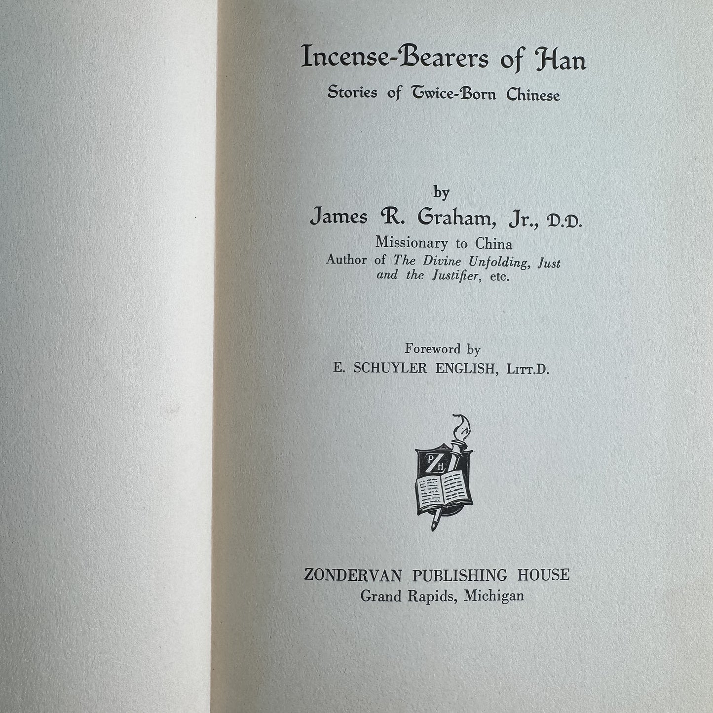The Incense-Bearers of Han, James R. Graham Jr., 1941