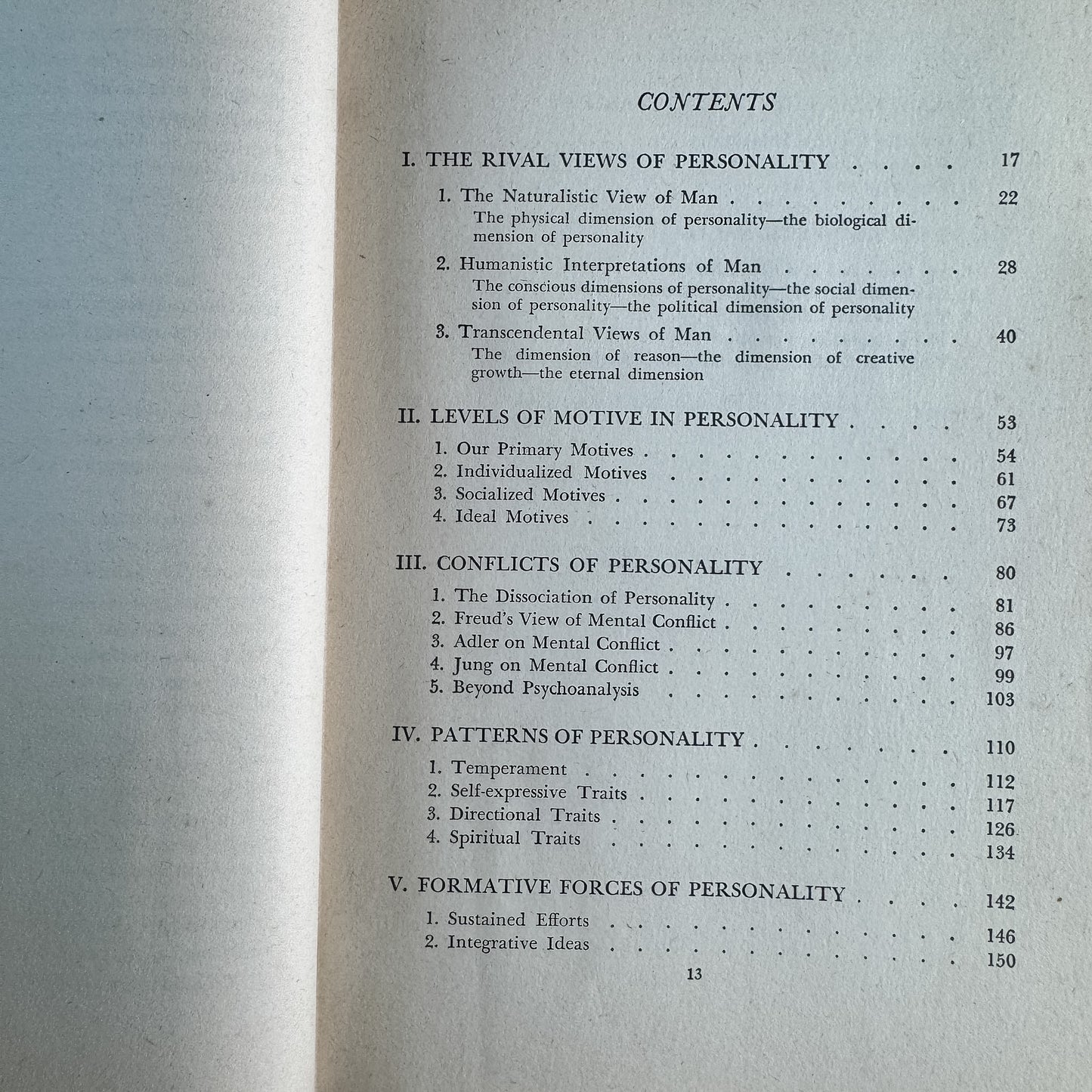 The Realm of Personality, Denison Maurice Allen, 1947