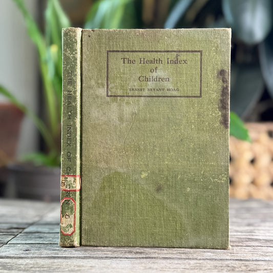 The Health Index of Children, Ernest Bryant Hoag, 1910