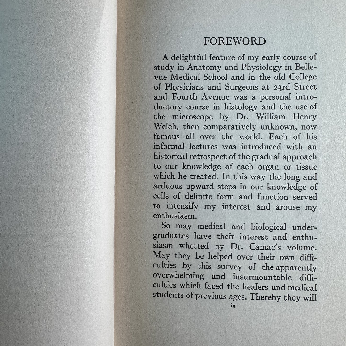 Imhotep to Harvey: Backgrounds of Medical History, C. N. B. Camac, 1931