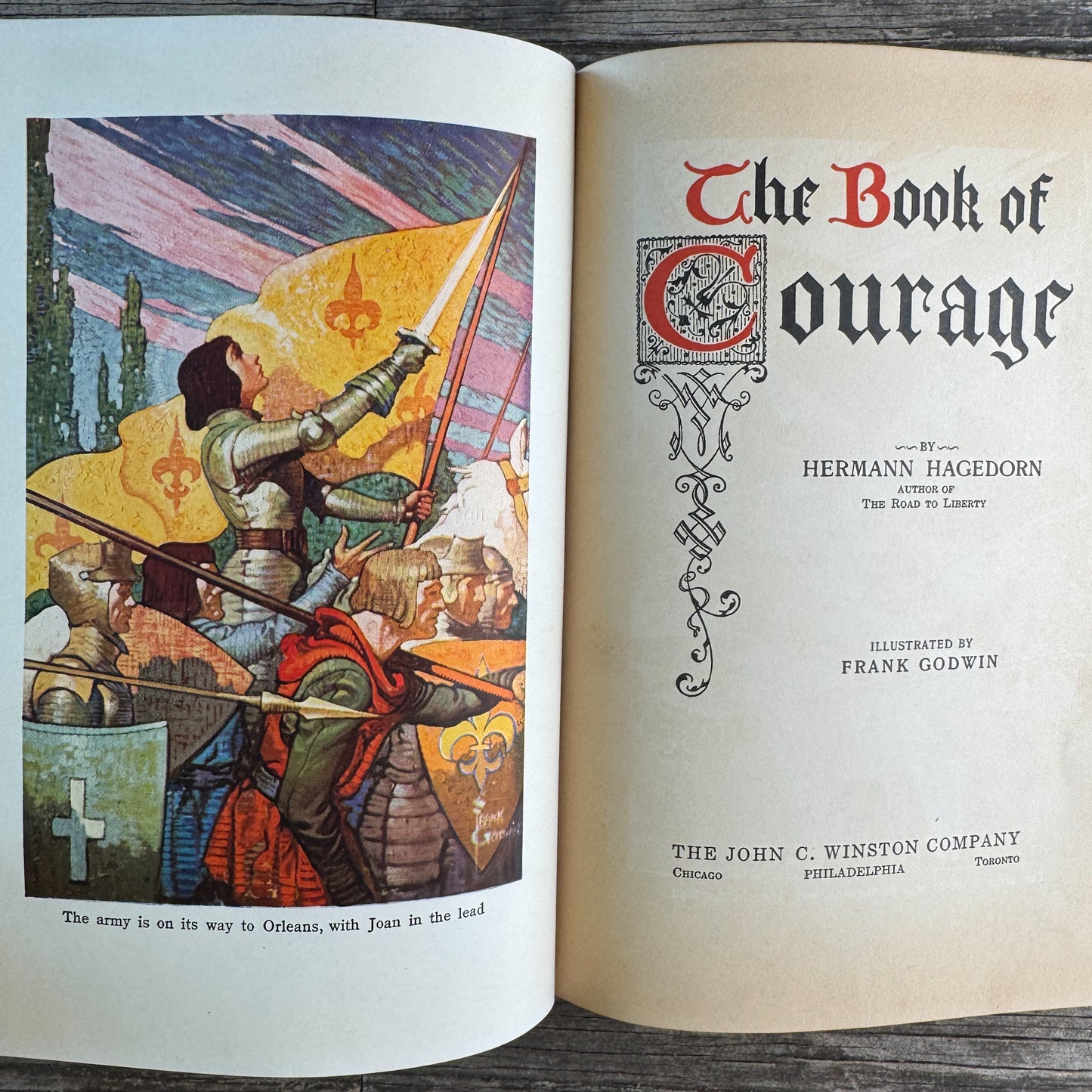 The Book of Courage, Hermann Hagedorn, 1929