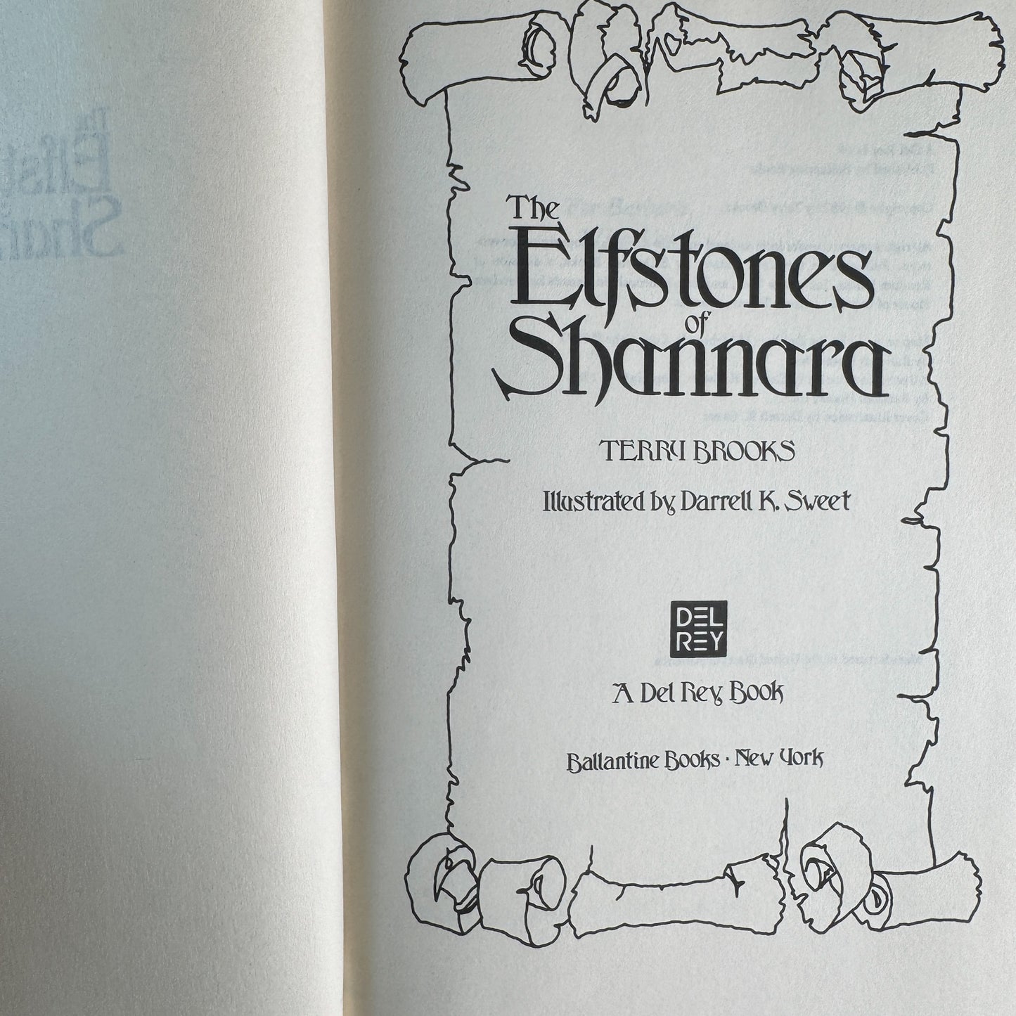 The Sword of Shannara and The Elfstones of Shannara, Terry Brooks, 1977 and 1982, Two-Volume Book Club Set