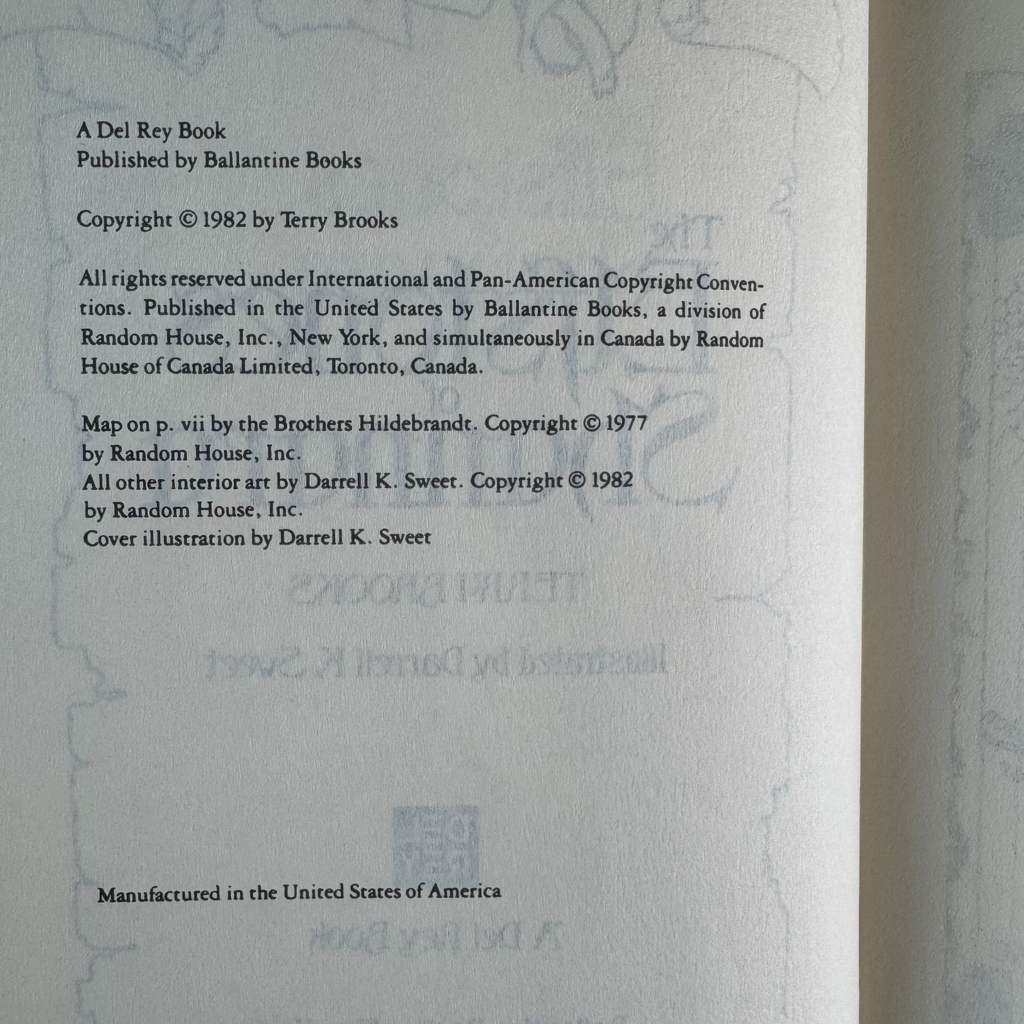 The Sword of Shannara and The Elfstones of Shannara, Terry Brooks, 1977 and 1982, Two-Volume Book Club Set