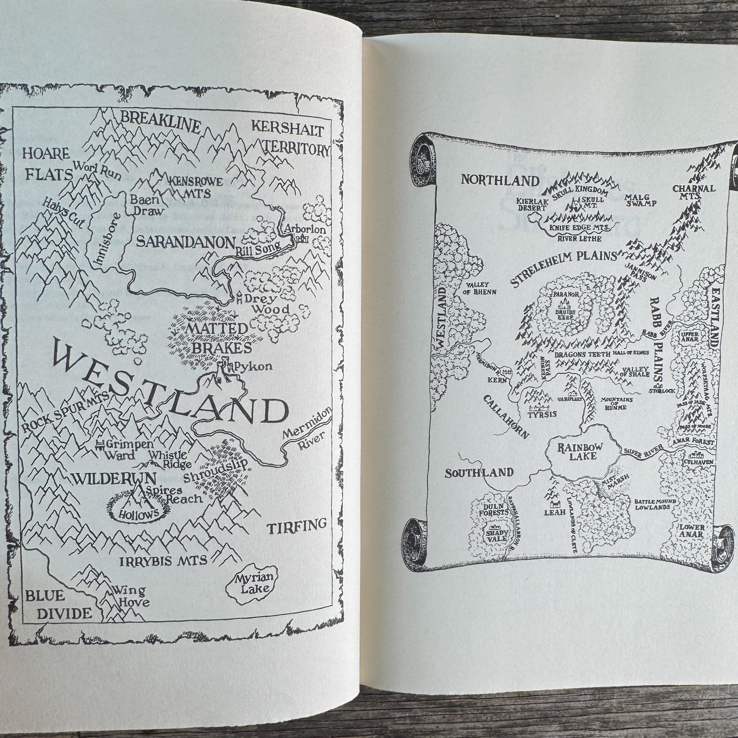 The Sword of Shannara and The Elfstones of Shannara, Terry Brooks, 1977 and 1982, Two-Volume Book Club Set