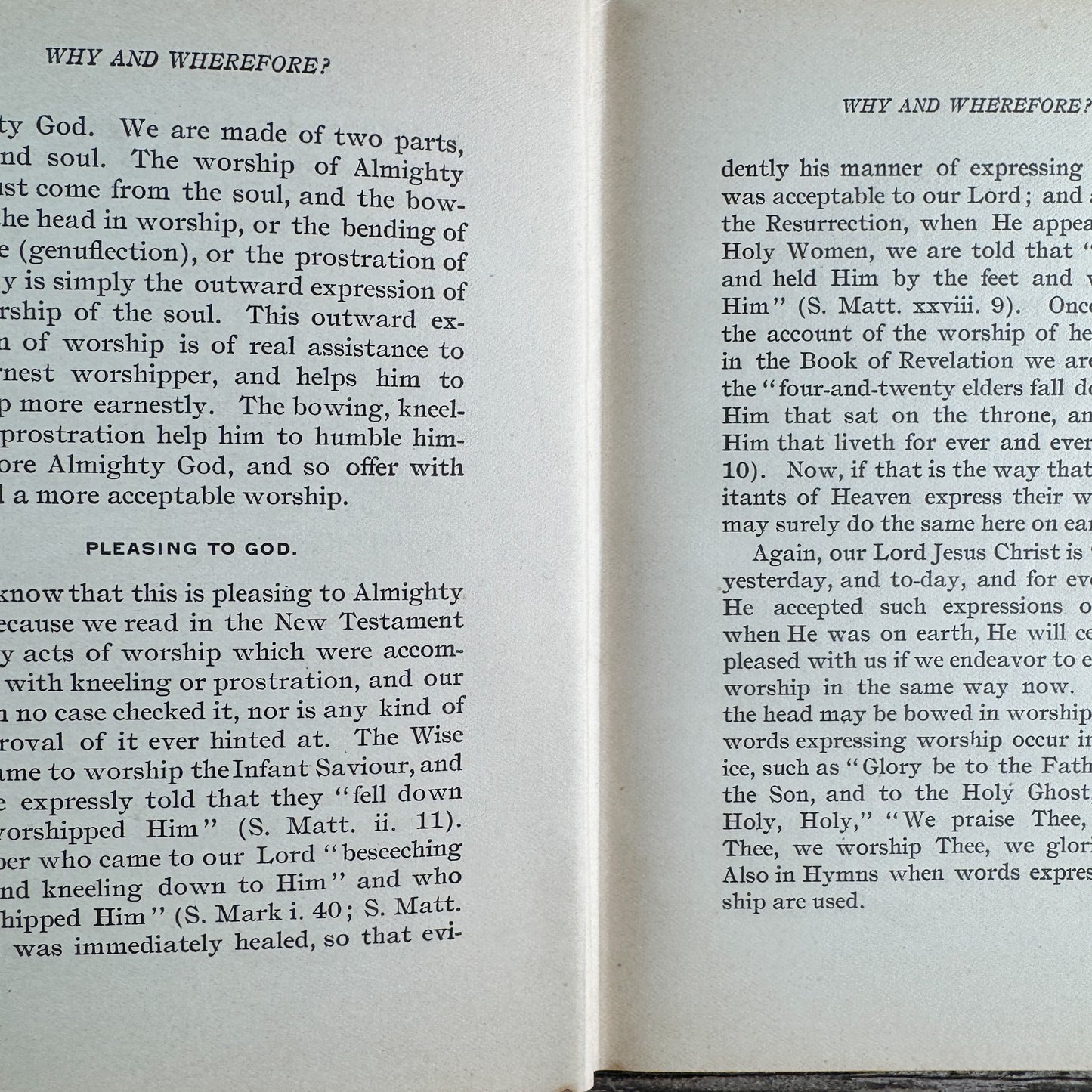 Why and Wherefore: Rituals, Vestments, and Ornaments, Reverend H. Wilson, 1897