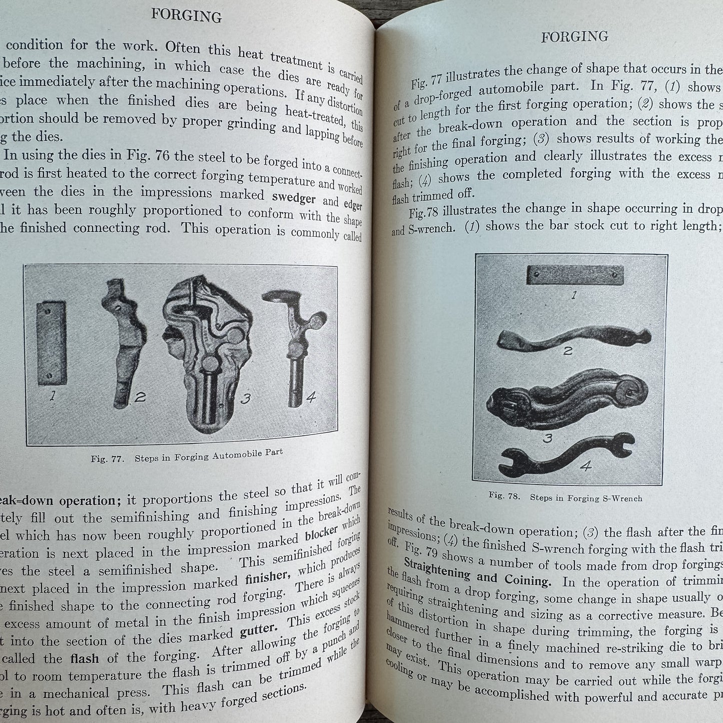 Forging Practice, Karl G. Johnson, 1953, Tenth Printing