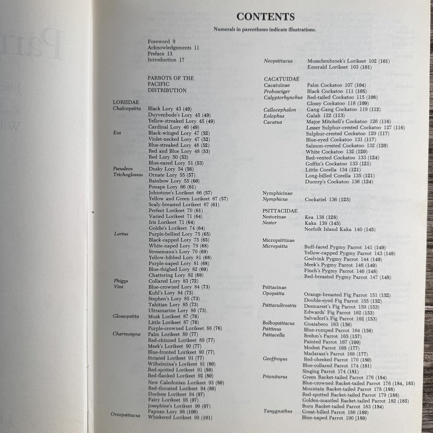 Parrots of the World, Joseph M. Forshaw, 1977