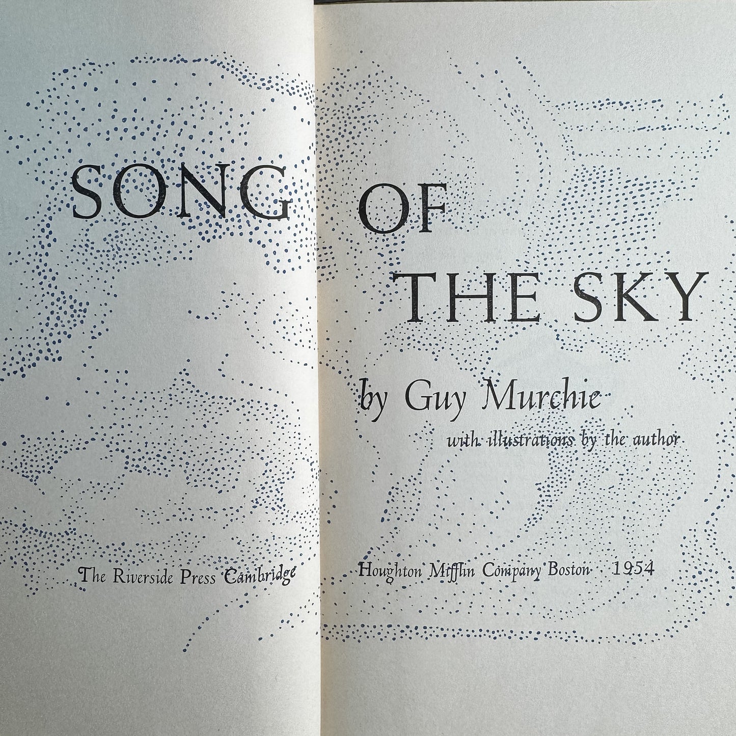 Song of the Sky, Guy Murchie, 1954 Aviation and Weather