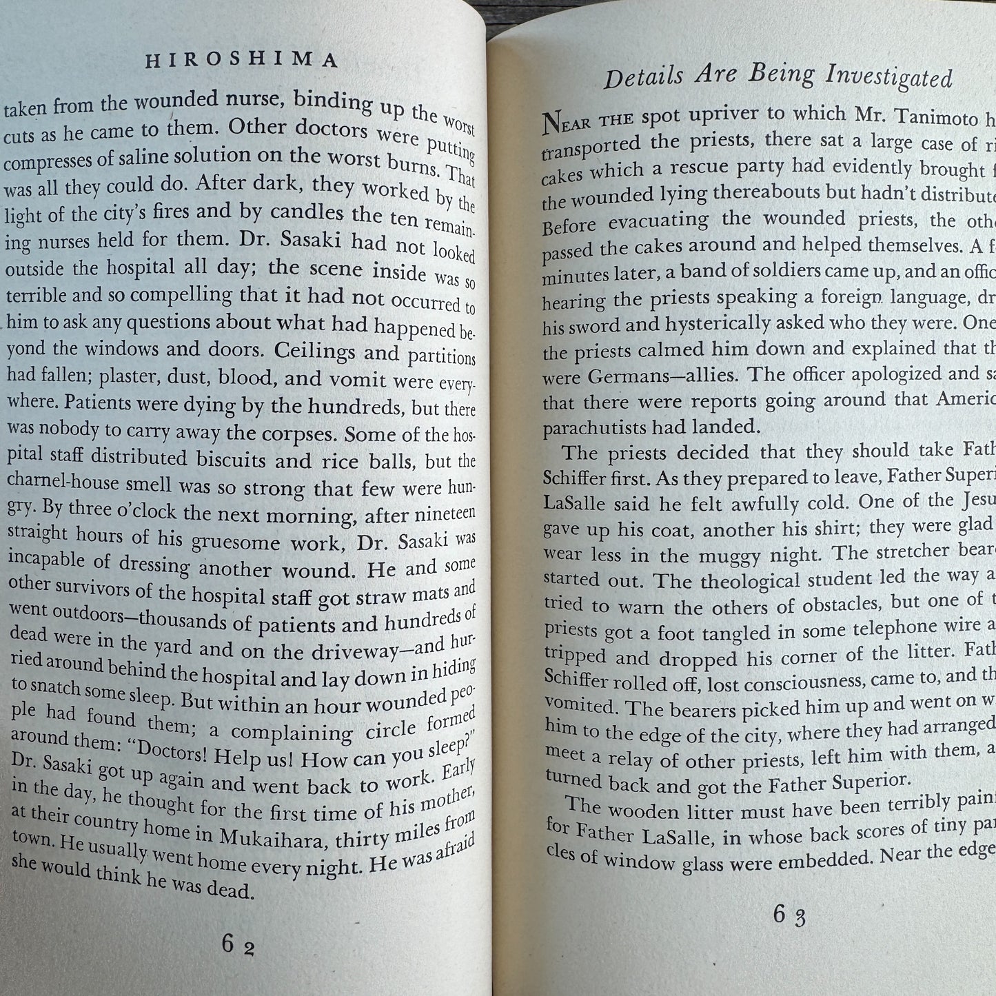 Hiroshima, John Hersey, 1946