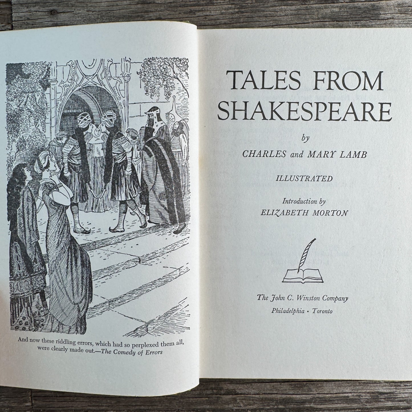 Tales from Shakespeare, Charles and Mary Lamb, 1958